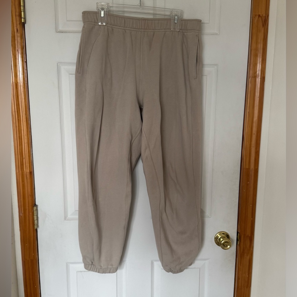 lululemon athletica Beige/Tan Track Jogger Pants